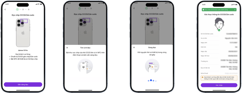 Đọc chip CCCD và NFC